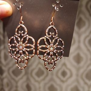 Rosegold earrings